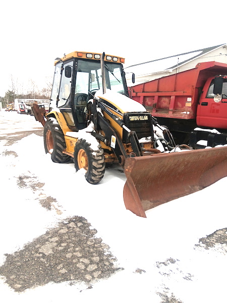 2000 CAT 416C BACKHOE.